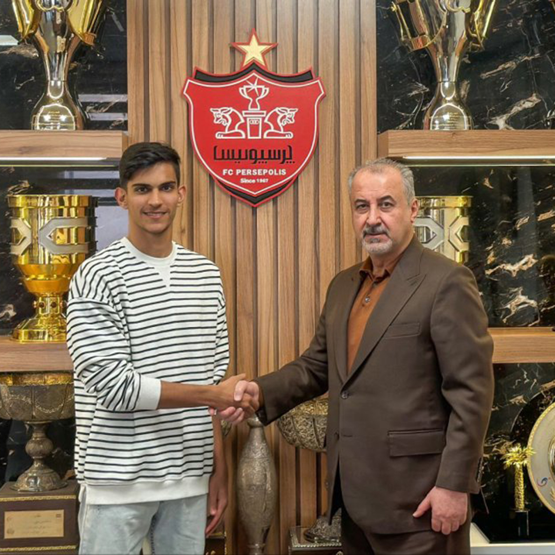 قرارداد حرفه ای با ملی پوش جوان پرسپولیس