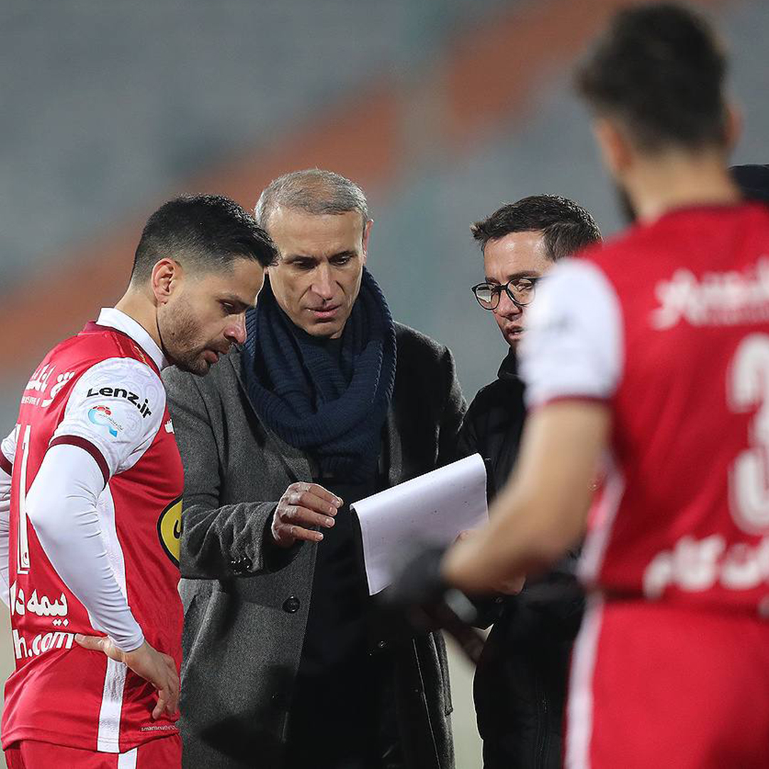 سومین مربی برتر پرسپولیس