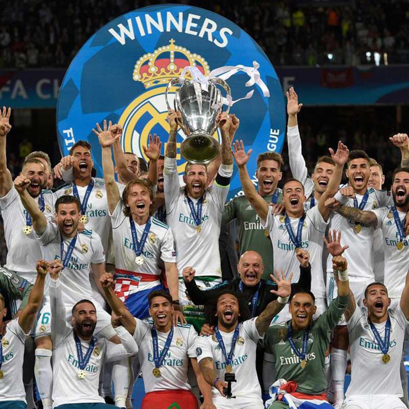 ترکیب رئال مادرید در فینال لیگ قهرمانان اروپا 2018
