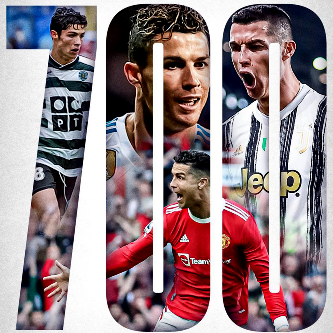لقب جدید رونالدو  "Cr700"