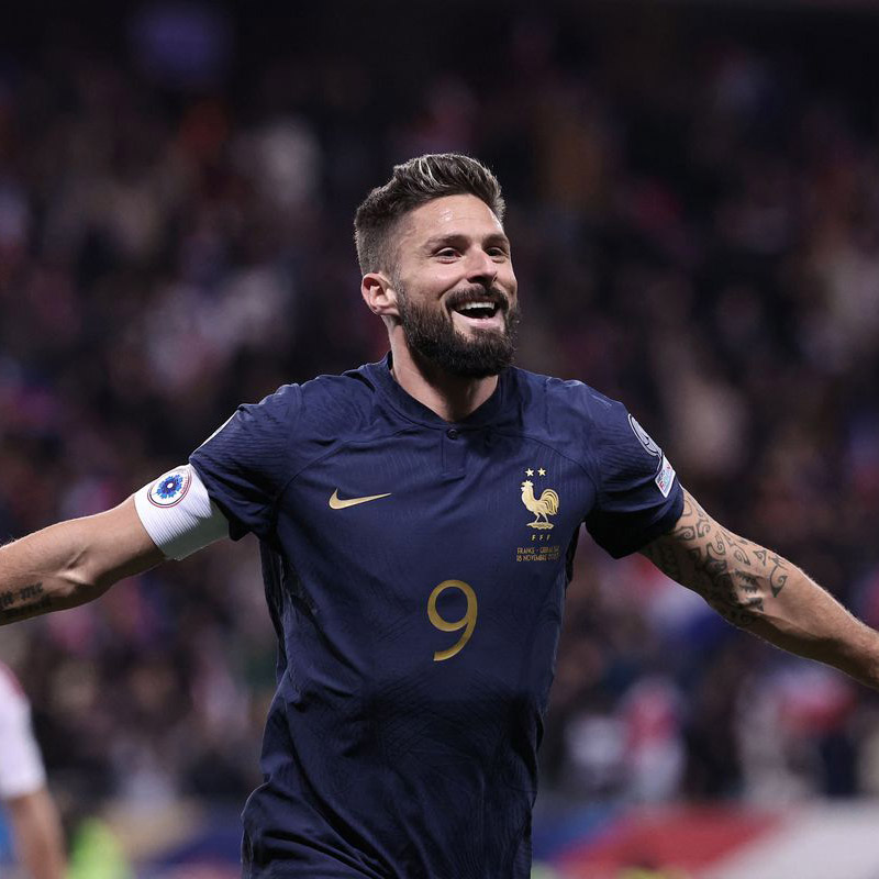 بیشترین گل زده در تیم ملی فرانسه