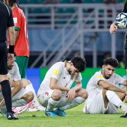 غم‌انگیزترین عکس ایران پس از حذف