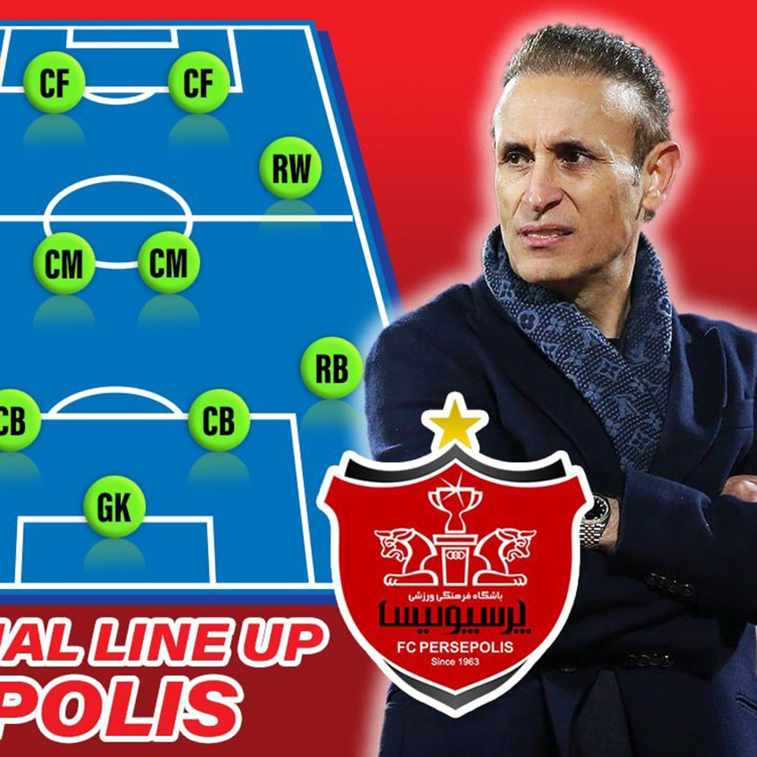 ترکیب احتمالی پرسپولیس مقابل استقلال