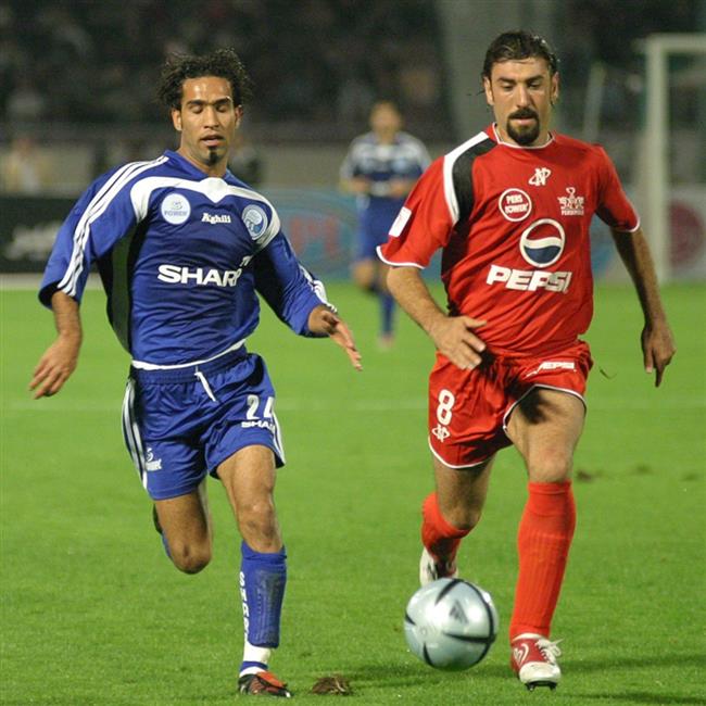 سیاوش اکبرپور و مرحوم علی انصاریان در دربی ۵۸