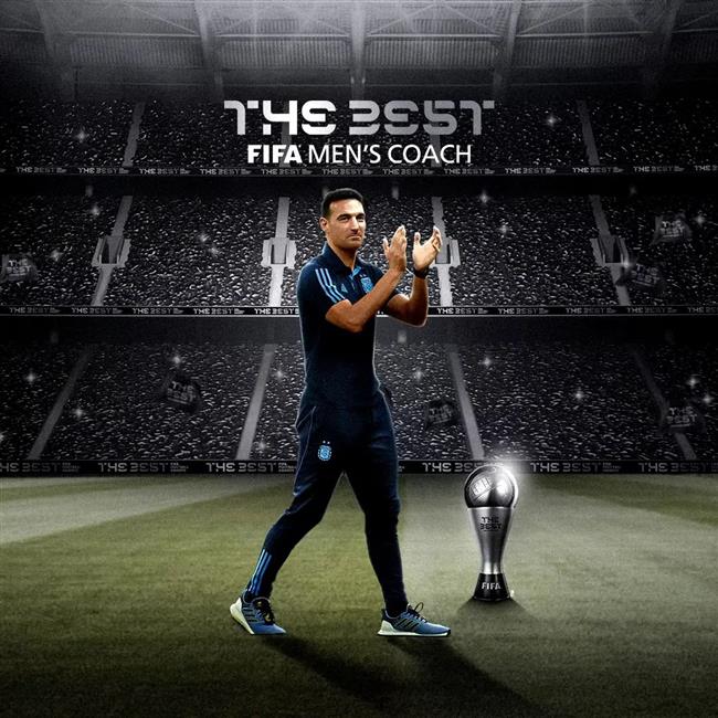 جایزه برترین مربی سال 2022 جهان به لیونل اسکالونی، سرمربی آرژانتین اهدا شد.‌