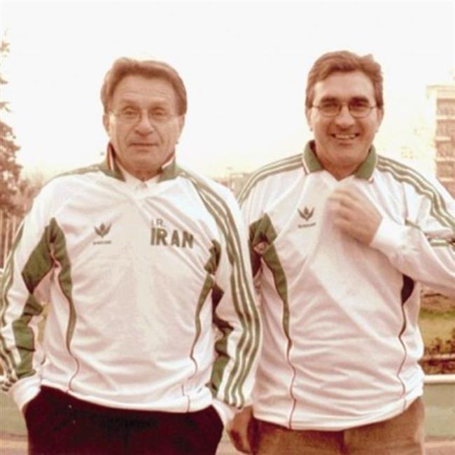 مرحوم میروسلاو بلاژویچ  و دستیارش برانکو ایوانکوویچ