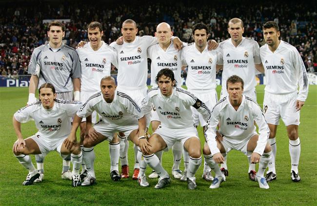 عکس تیمی رئال مادرید در سال 2005