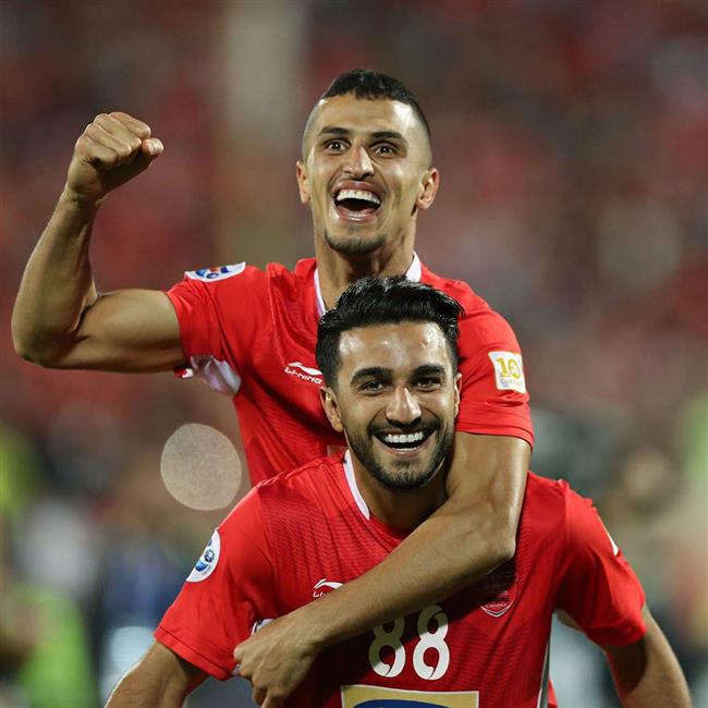 شادی سیامک نعمتی و علی علیپور از گل پرسپولیس به السد