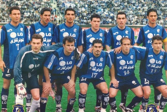 عکس تیمی بازیکنان استقلال در فصل 81-1380