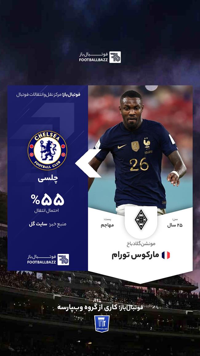 انتقال مارکوس تورام به چلسی