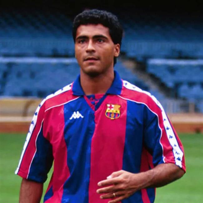 روماریو ستاره برزیلی بارسلونا در دهه 90 میلادی