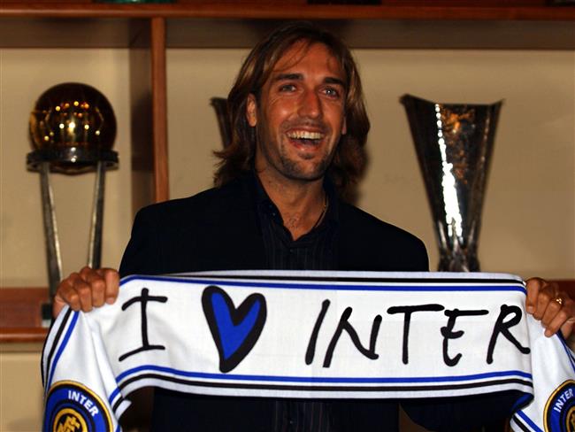 معارفه باتیستوتا در اینتر میلان