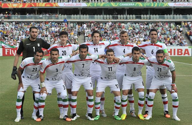 عکس تیمی بازیکنان تیم ملی ایران در جام ملت‌های آسیا 2015