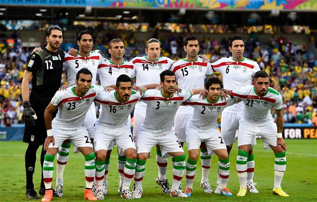 عکس تیمی بازیکنان تیم ملی ایران در جام جهانی 2014