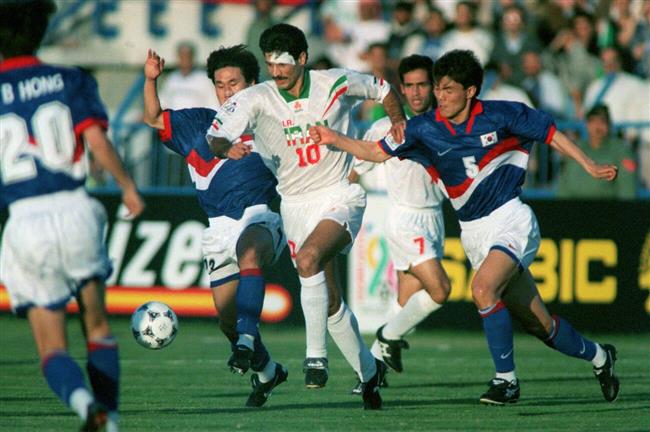برتری تاریخی 6-2 ایران مقابل کره جنوبی در جام ملت‌های آسیا 1996