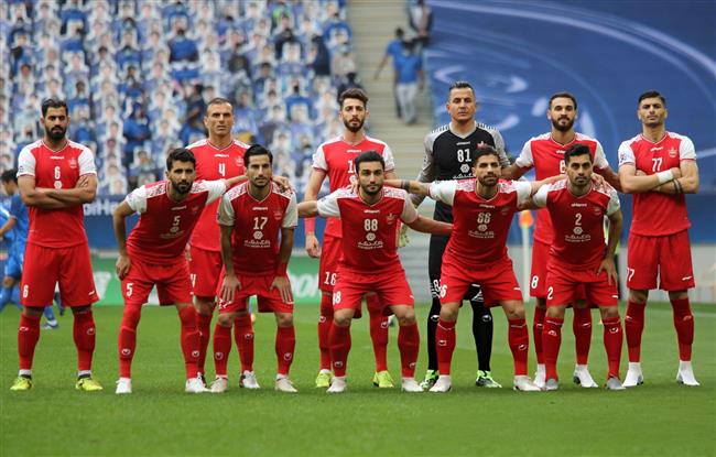 عکس تیمی بازیکنان پرسپولیس در فصل 1400-1399