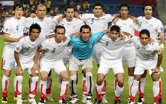 عکس تیمی بازیکنان تیم ملی ایران در جام ملت‌های آسیا 2007