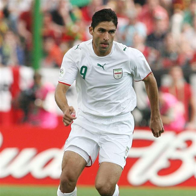 وحید هاشمیان در پیراهن تیم ملی ایران