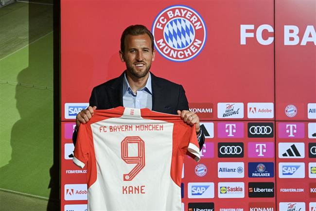 معارفه هری کین در بایرن مونیخ