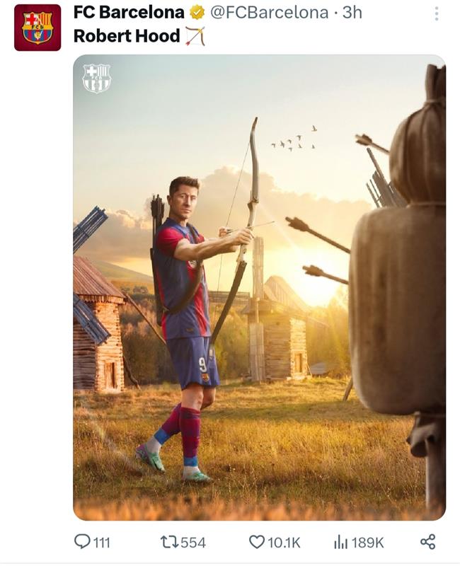 رابرت هود، ناجی جدید بارسلونا