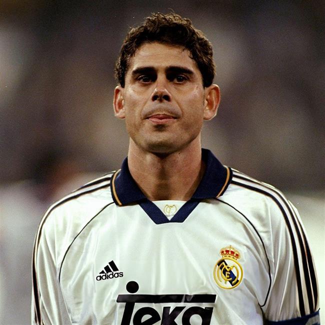 فرناندو هیرو مدافع مستحکم دهه 90 رئال مادرید