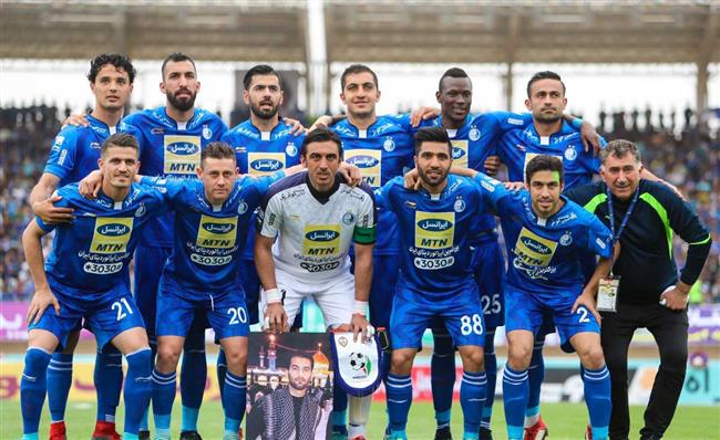 عکس تیمی بازیکنان استقلال در فصل 97-1396