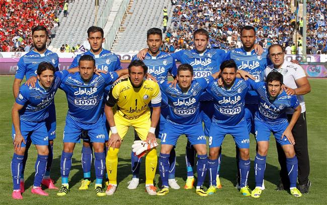 عکس تیمی بازیکنان استقلال در فصل 96-1395