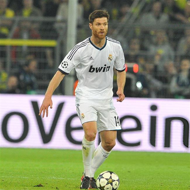 ژابی آلونسو در جمع کهکشانی‌های رئال مادرید